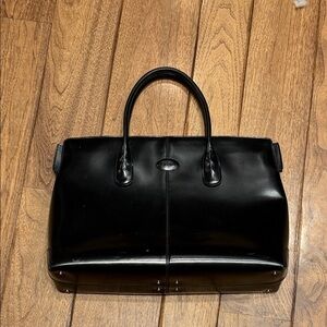 Tod's Black Leather Handbag